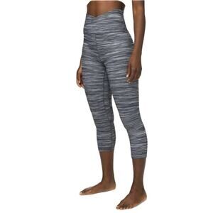 LuLuLemon Align HR 21” Crop Cross High Waist Leggings Sz 4 Spacedye Herringbone